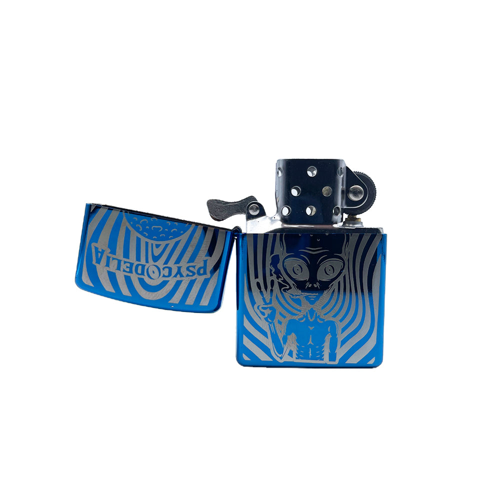 ENCENDEDOR PSYCODELIA – ALIEN ZIPPO-STYLE