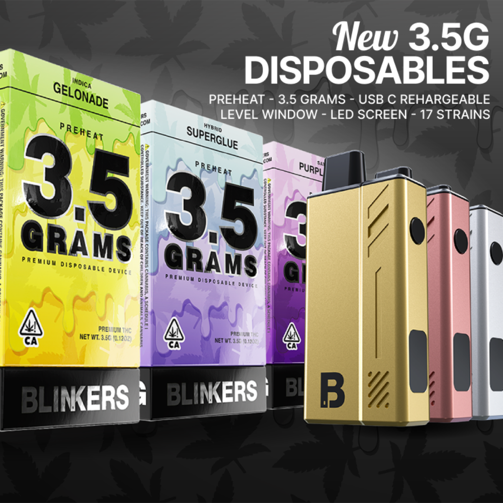 BLINKERS 3.5G Disposable - Premium THC