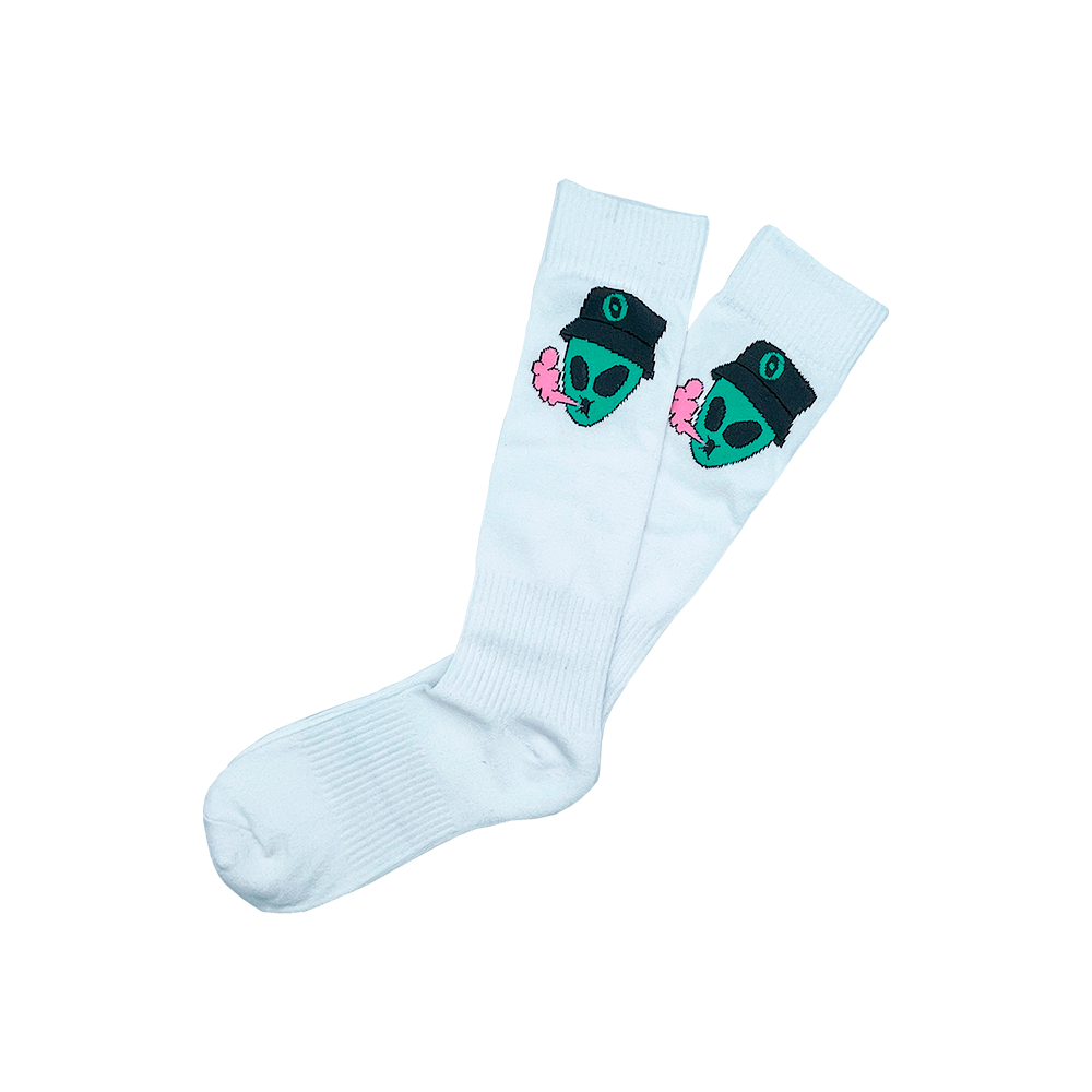 PSYCODELIA Socks - White