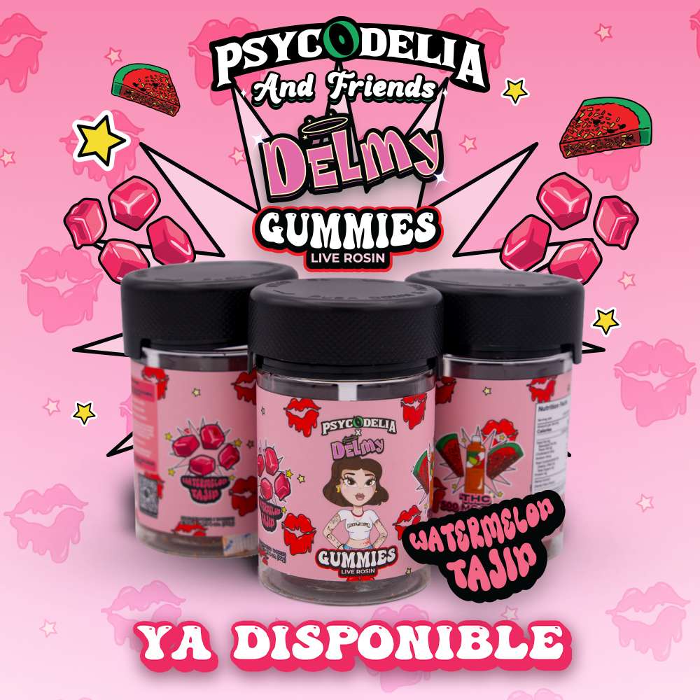 PSYCODELIA and Friends - Delmy THC Gummies 500 MG