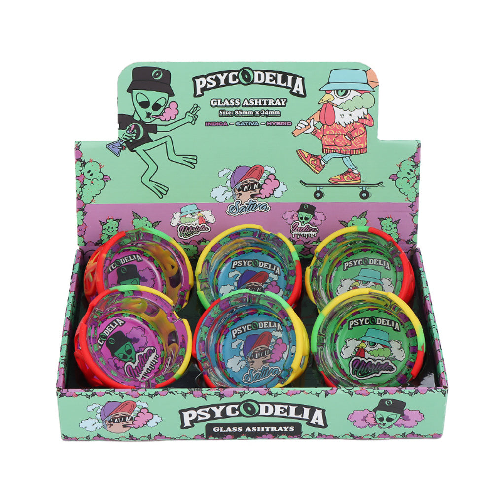 Ashtray with Silicone Protection - Strains Collection