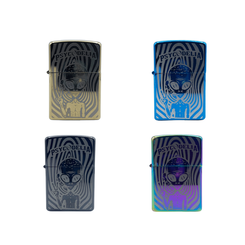 Zippo-Style Lighter - Alien